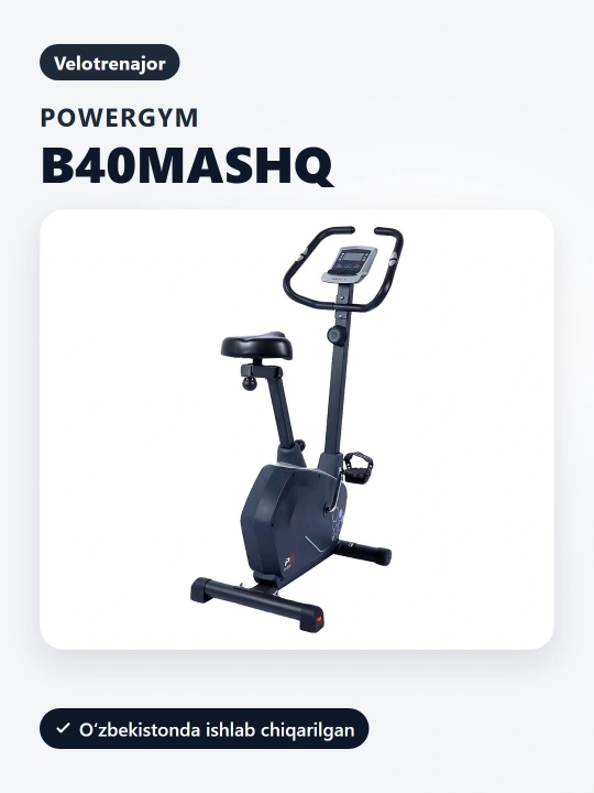 Велотренажер PowerGym B40
