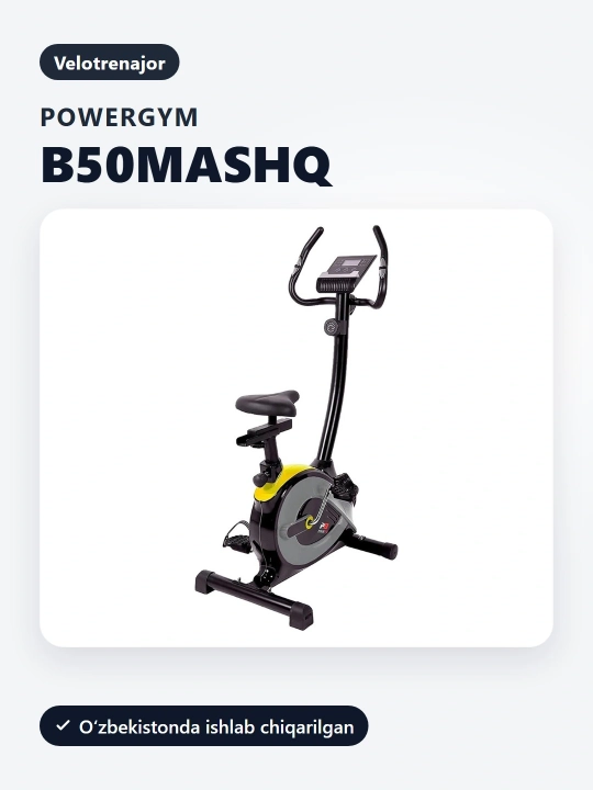 Велотренажер PowerGym B50