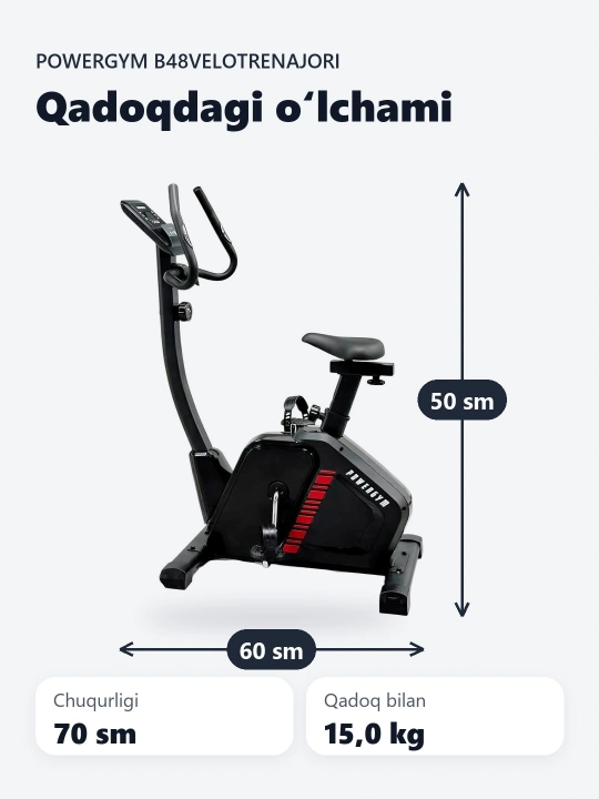 Powergym B48 velotrenajori