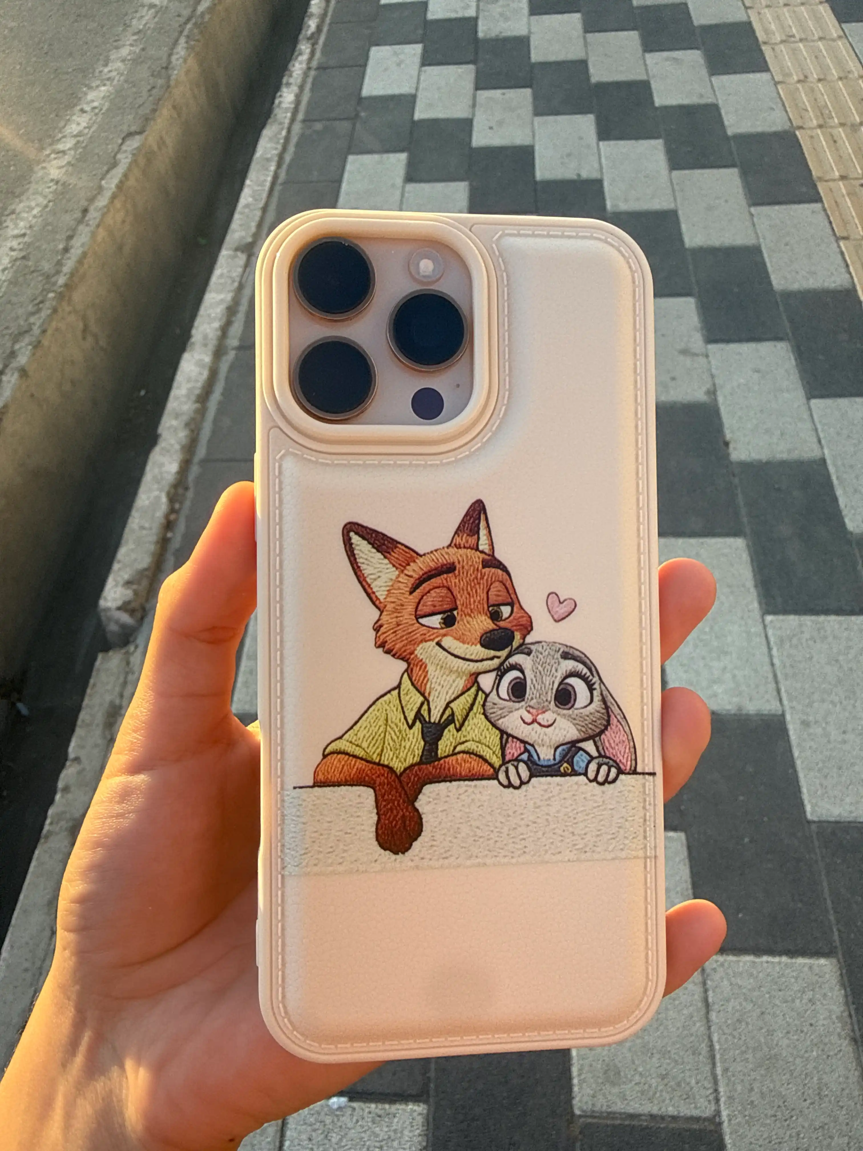 IPhone uchun g‘ilof, Zootopia, minimal dizaynli, zarbaga chidamli, yupqa