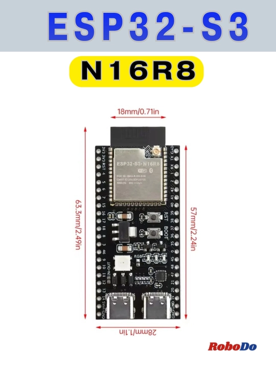 ESP32-S3, DevKit, Module, Mikrokontroller, Wi-Fi, Bluetooth, ESP32 S3, WROOM, CAM, Adapter