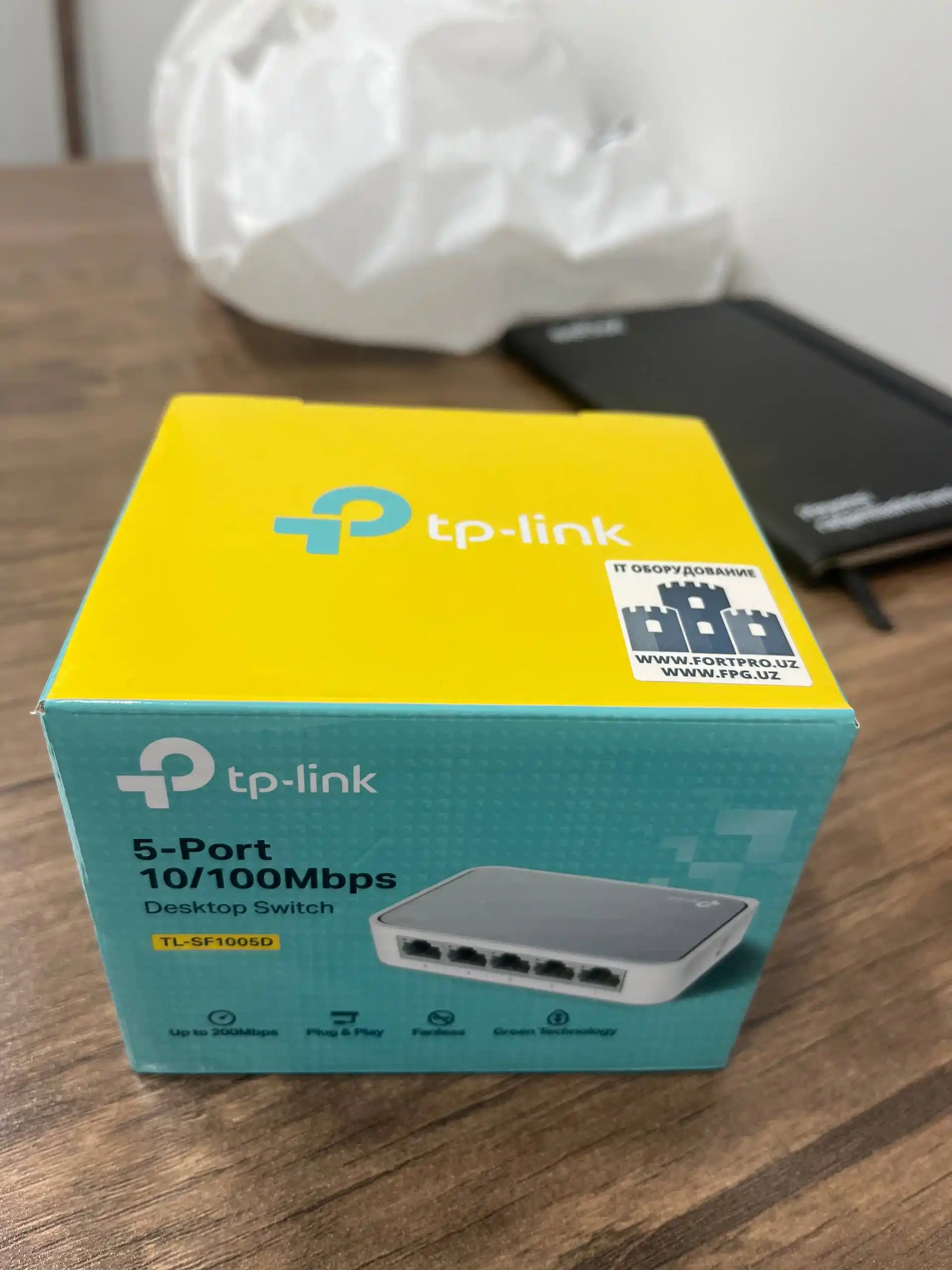 TP Link TL-SF1005D 5-портовый настольный коммутатор, 10/100 Мбит/с, свич