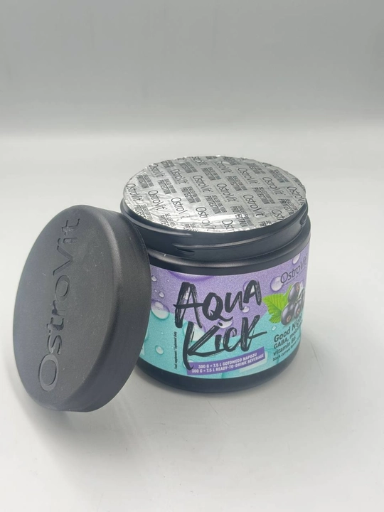 OstroVit Aqua Kick Good Night 300 g — kechki ichimlik, ko‘k meva ta’mi  