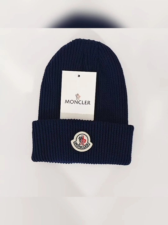 Premium sifat Moncler to‘qilgan qalpog‘i — sovuq mavsum uchun zamonaviy aksessuar - 