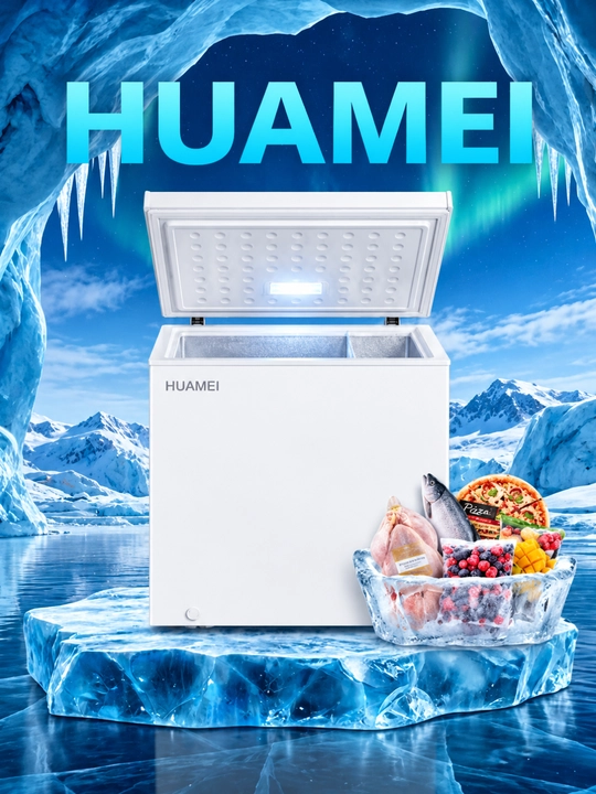 HUAMEI BC/BD-90 мини Морозильник объёмом 90 литров