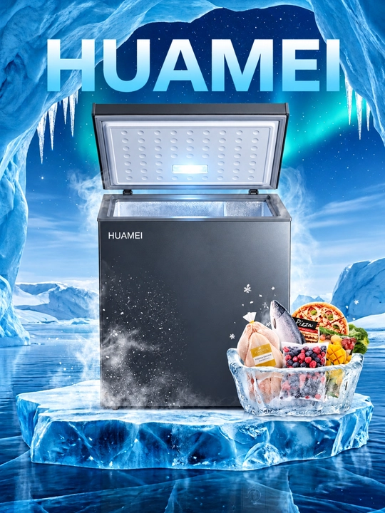 HUAMEI BC/BD-90 мини Морозильник объёмом 90 литров