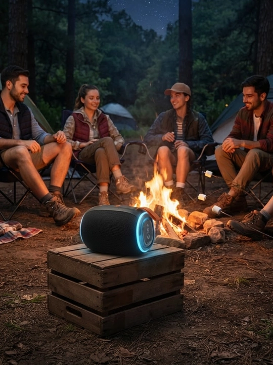 Bluetooth kolonkasi, 15W, RGB, TF/USB