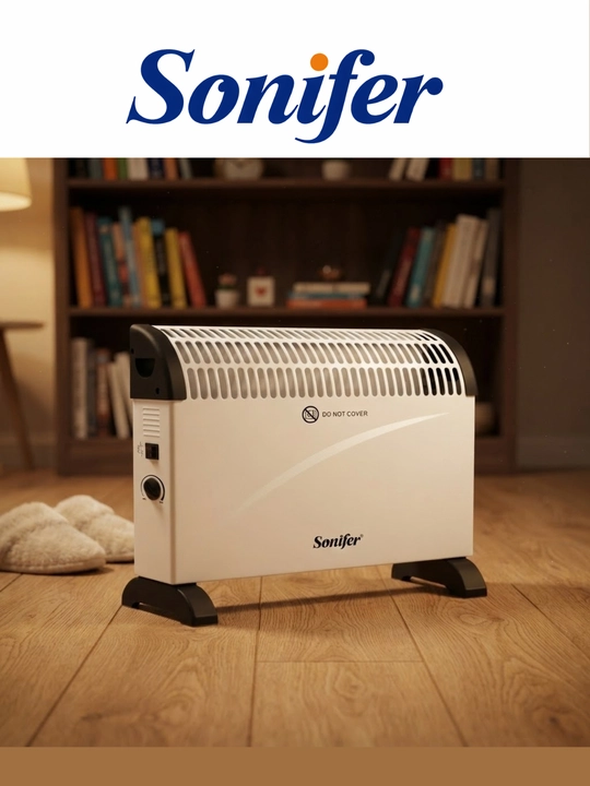 Konvektor isitgich Sonifer SF-6534, 2000 Vt, 3 rejim, sozlanadigan termostat