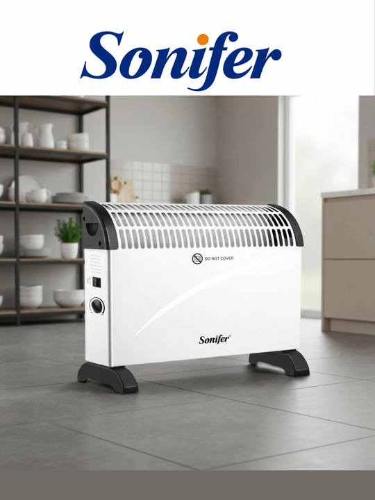 Konvektor isitgich Sonifer SF-6534, 2000 Vt, 3 rejim, sozlanadigan termostat