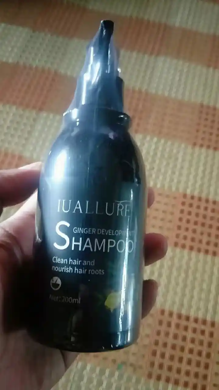 Zanjabil shampuni to'kilishga qarshi, soch o'sishi va ildizlarni kuchaytirish, 200 ml