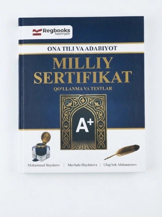 Milliy sertifikat ona tili va adabiyot testlar to'plami va qo'llanma - 