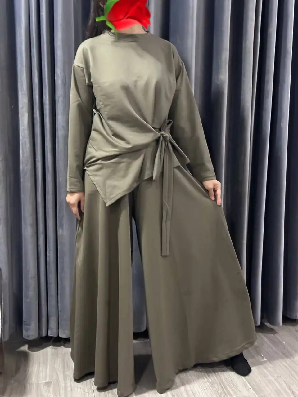 Oversize kuzgi model, ayollar kostyumi, 44-52