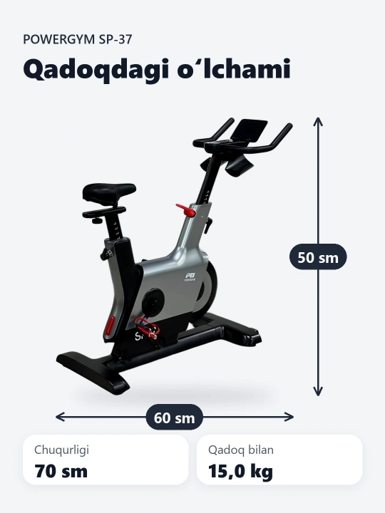 Velotrenajyor PowerGym SP-37