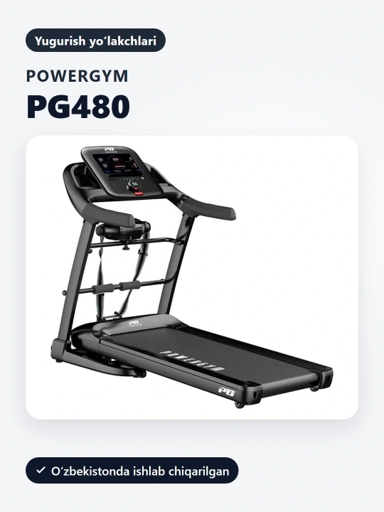 PowerGym PG-480 yugurish yo'lakchasi