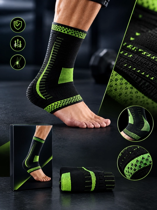 YC 7704 Sport oyoq to‘pig‘i fiksatori – Elastik kompression bandaj - 