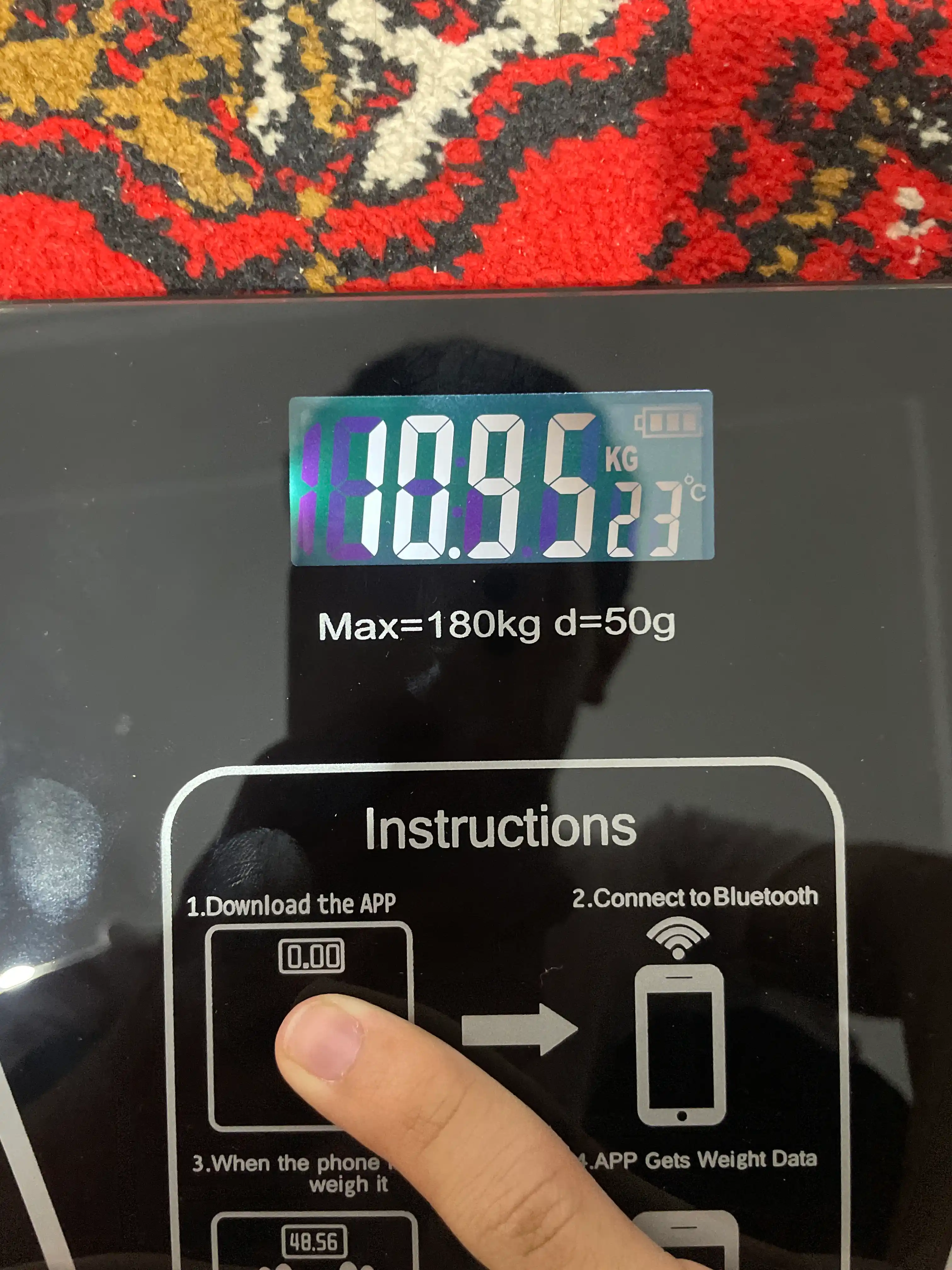 Tarozi elektron aqqli, pol tarozi fitnes uchun