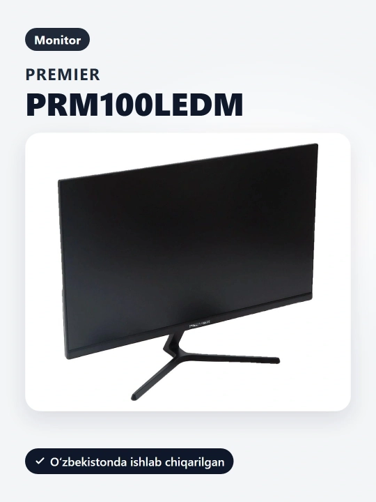 Монитор Premier 24", 27" PRM100LEDM, 100 Hz, IPS, FullHD