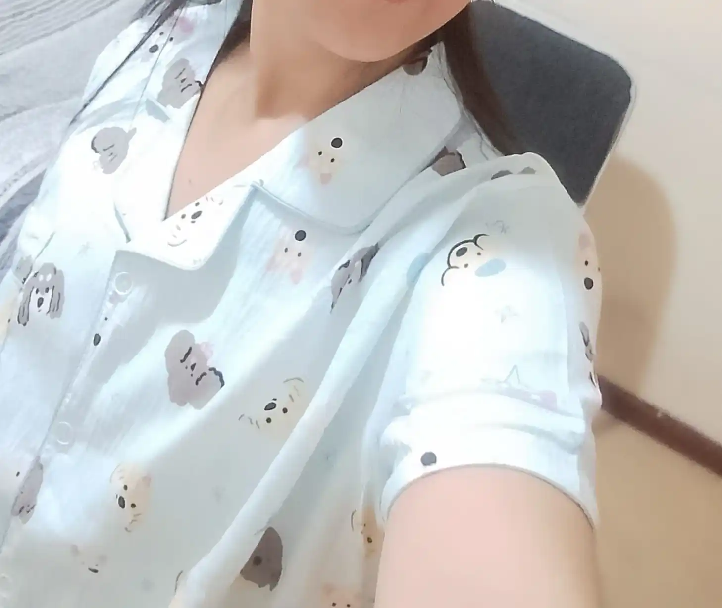 Ayollar yozgi pijamasi, komplekt, paxta, ko‘ylak va shorti, 9 tur, M-XL