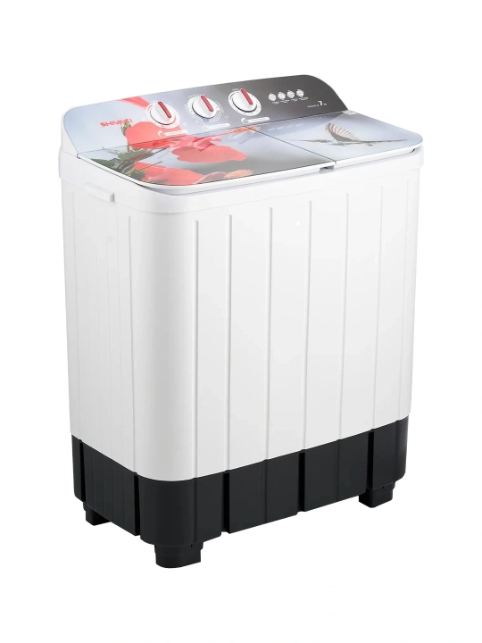 Yarim avtomat kir yuvish mashinasi Shivaki TG70P 7 kg 3.6 kg 15 min
