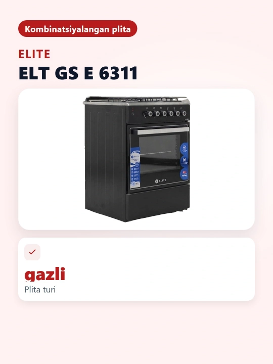 Gaz plitasi ELT GS - E6311