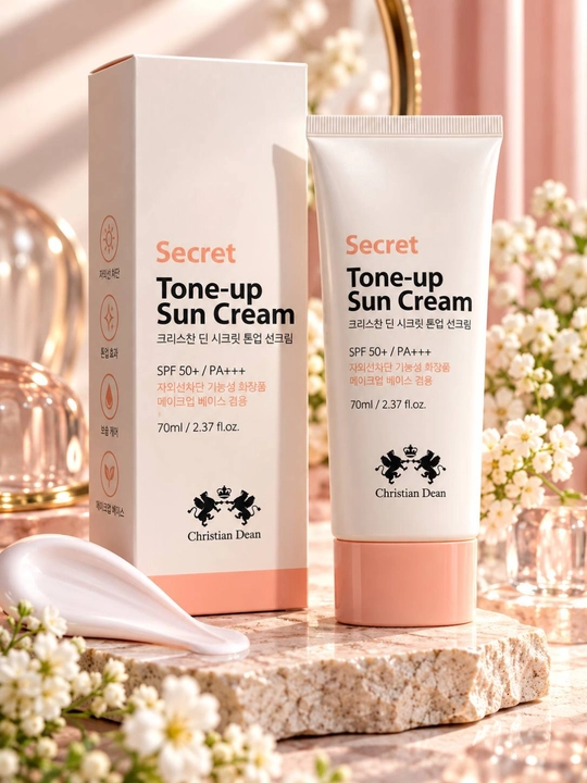 Quyoshdan himoyalovchi va tekislovchi krem  SPF 50+ Christian Dean, SPF50+, 70 ml