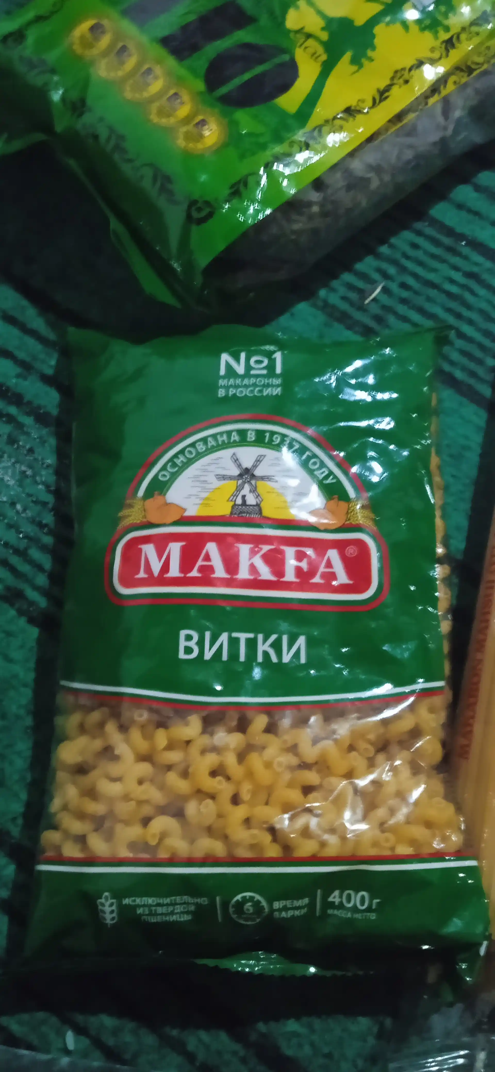 Макароны Makfa витки, 400 г