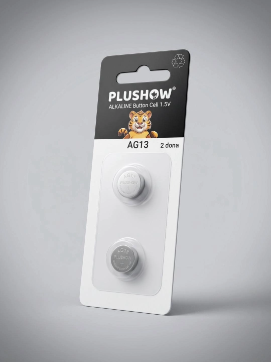 Алкалиновая батарейка PLUSHOW 1.5V, 6 моделей, 2 шт