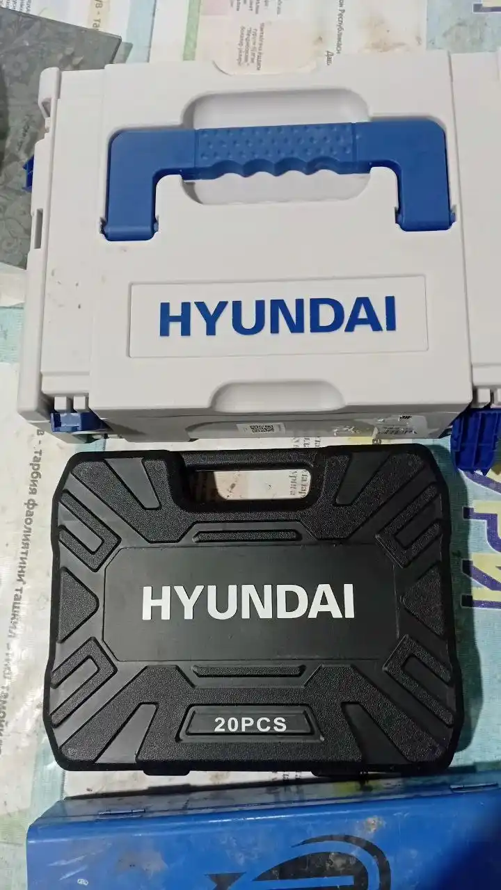 Удлинённые торцевые головки, набор 10/15/20 шт (8–32 мм) HYUNDAI