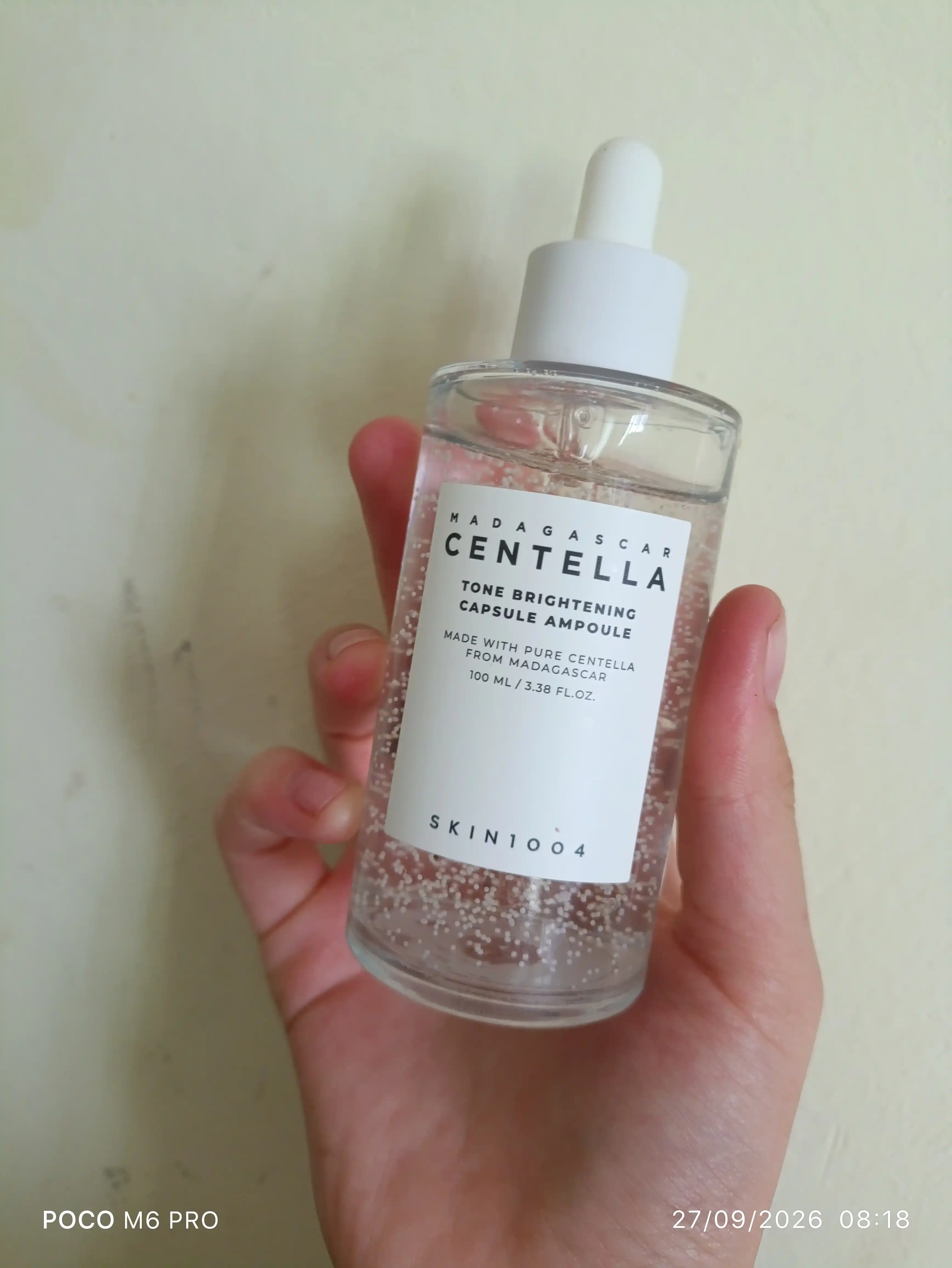 Yuz uchun zardob, Skin1004, Madagascar Centella, cica, fresh ampoule, 50 ml