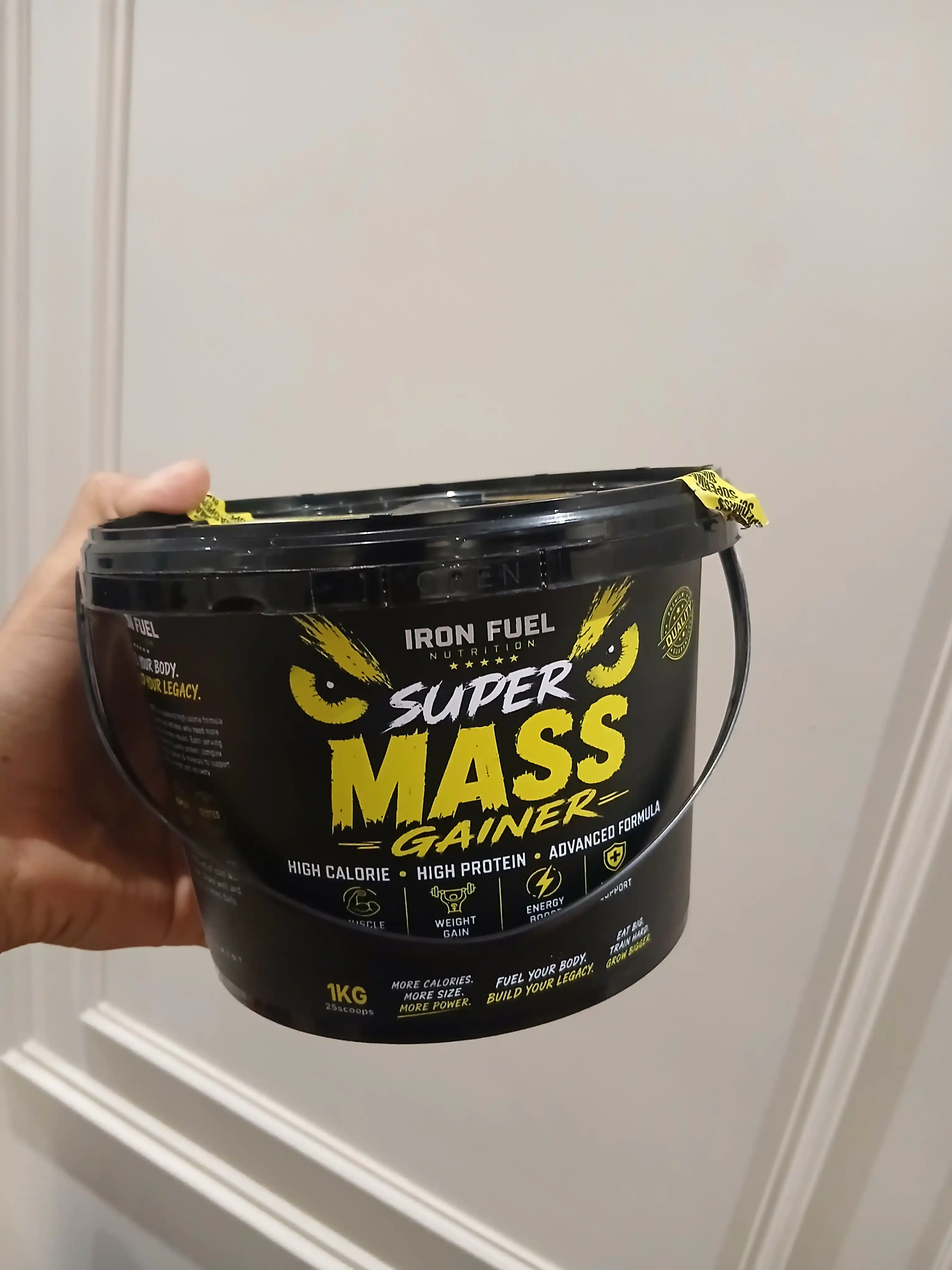 Geyner Super MASS GAINER, mushak massasini olish uchun, 1-3-7 kg