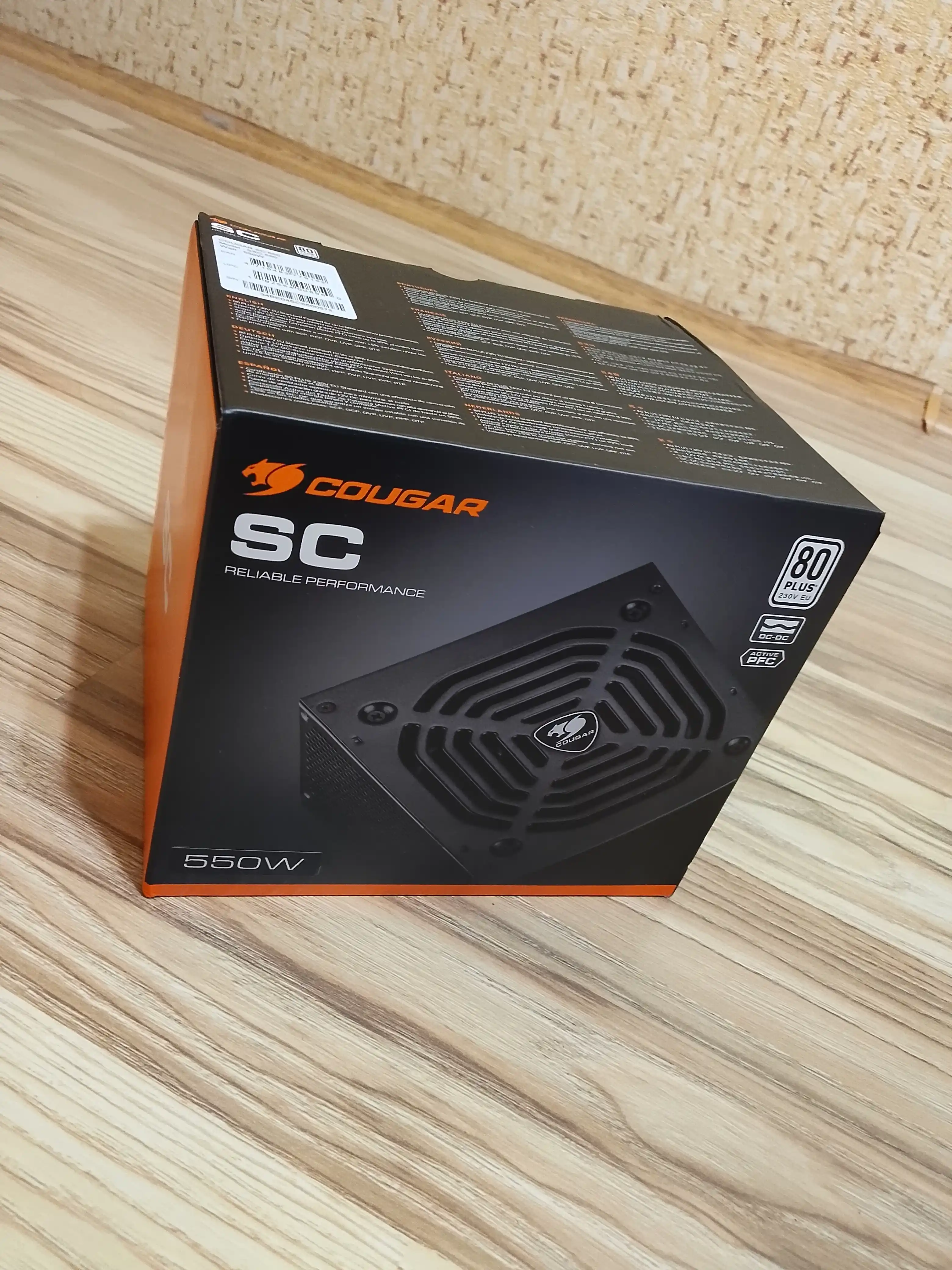 Блоки питания Cougar SC550, SC650 - 80+
