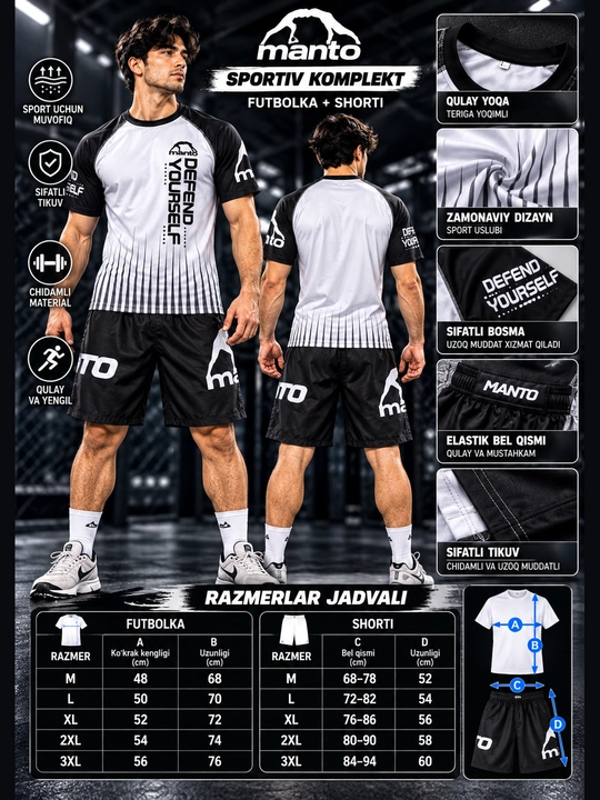 GREEN HILL sport forma: zal uchun kiyim, mma forma va boks forma 