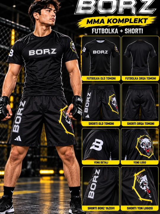 GREEN HILL sport forma: zal uchun kiyim, mma forma va boks forma 
