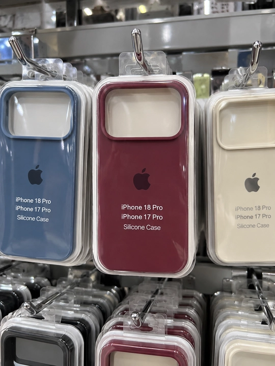 IPhone 13-17, Pro, Pro Max uchun silikon g‘ilof, chang yig‘maydi, oson tozalanadi
