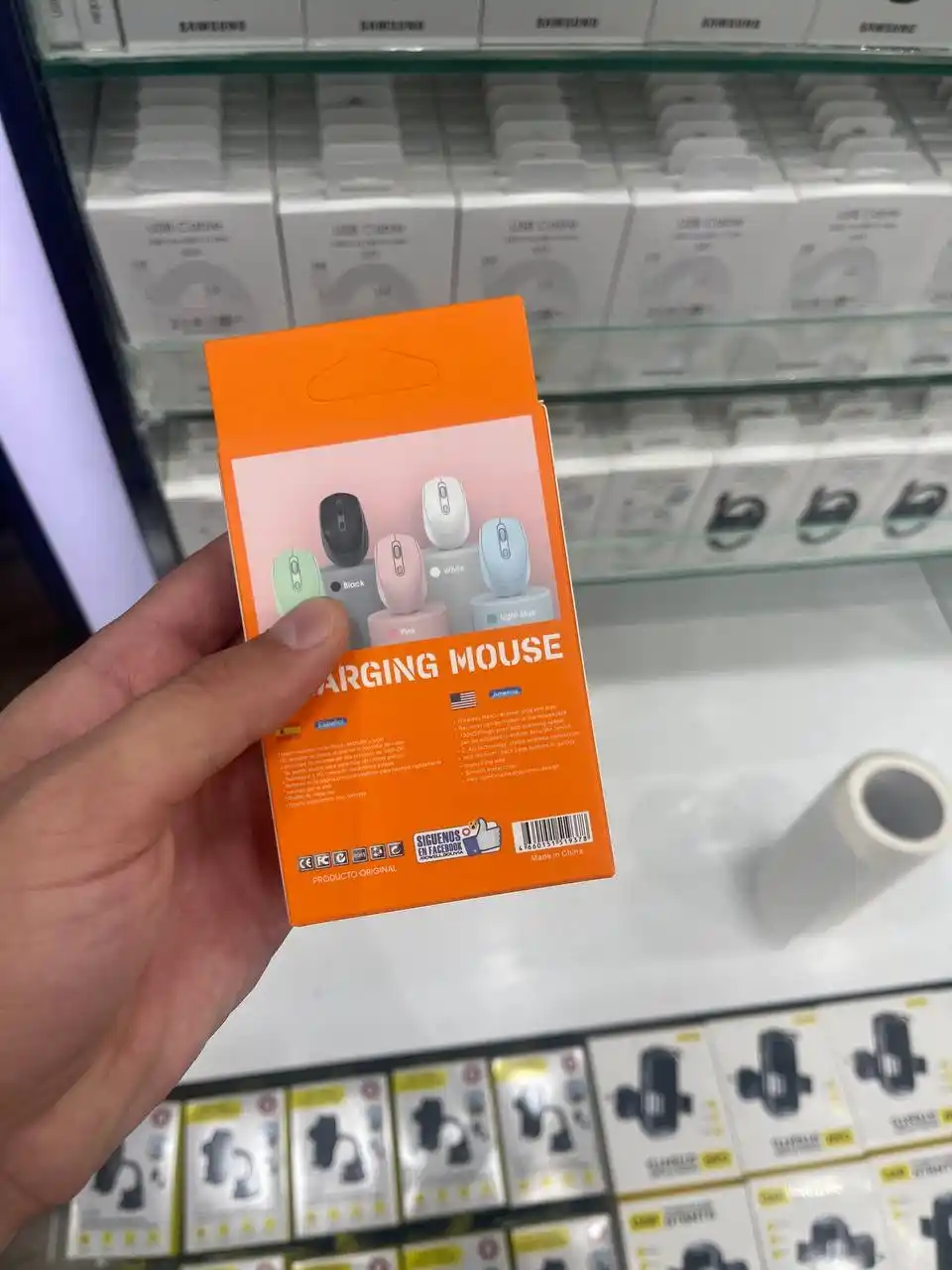 Sichqoncha simsiz va ovozsiz 2.4G va Bluetooth Silent E0