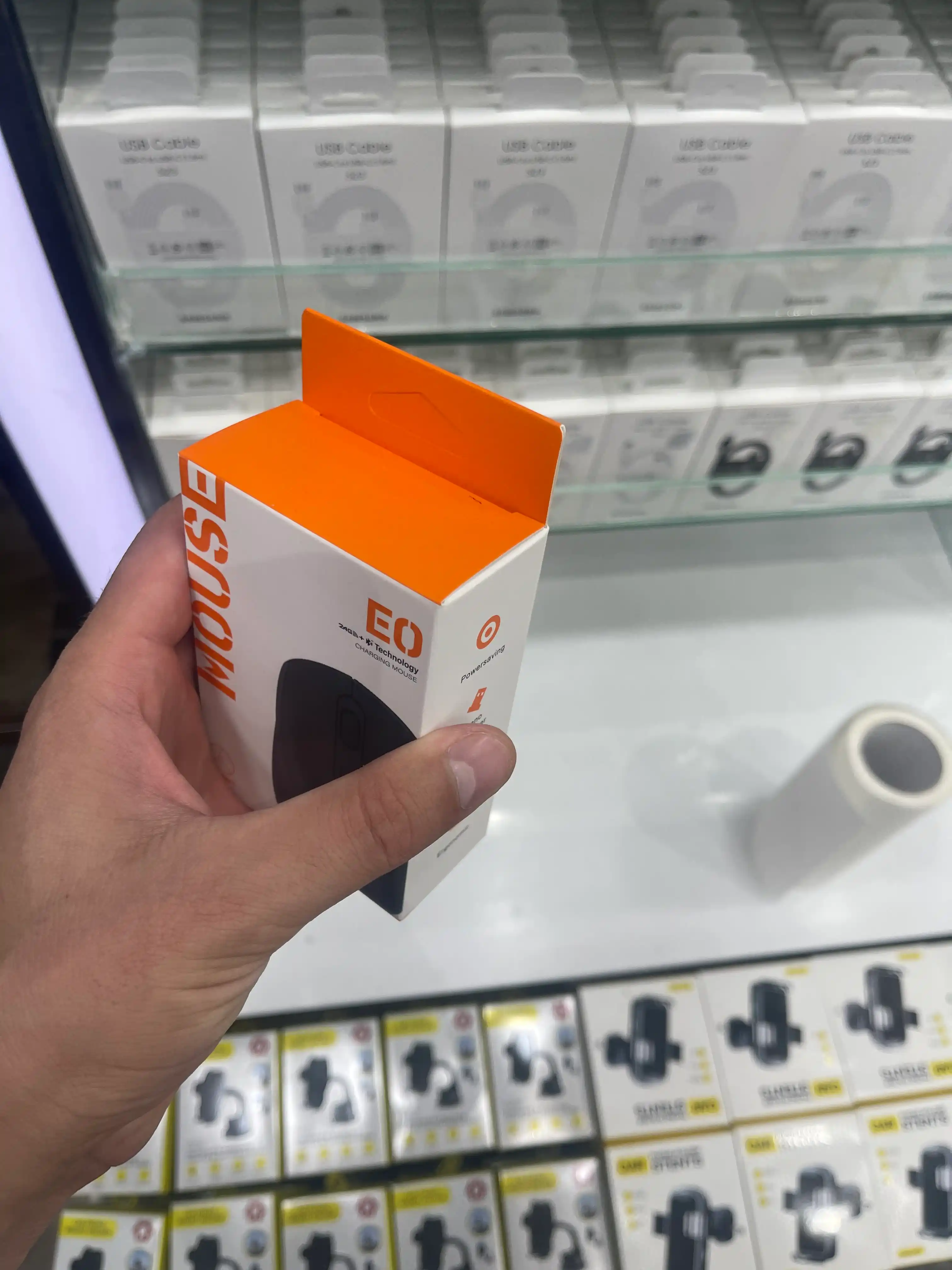 Sichqoncha simsiz va ovozsiz 2.4G va Bluetooth Silent E0