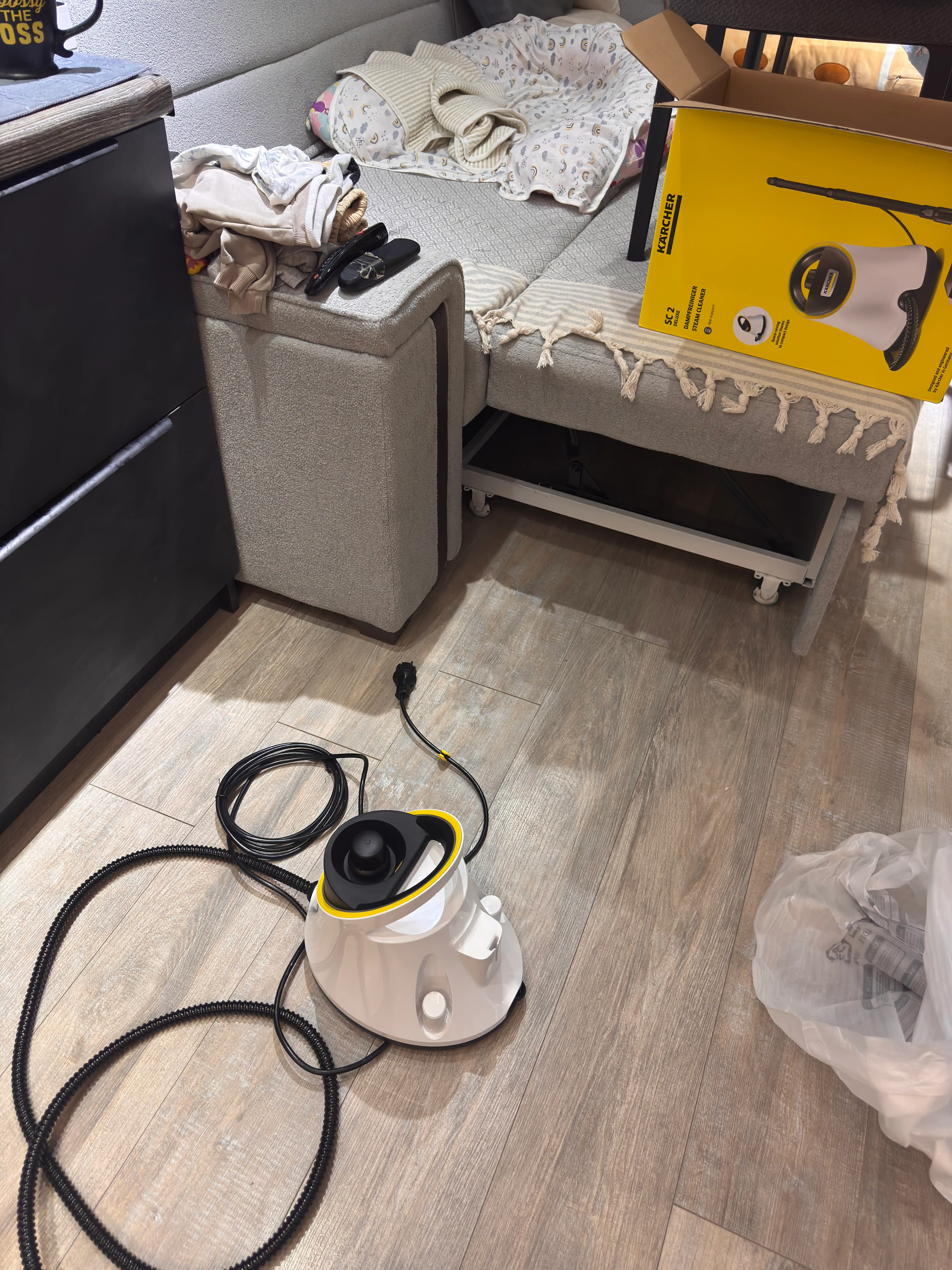 Karcher SC 2 Deluxe пароочиститель для дома и глубокой уборки 1.513-400.0