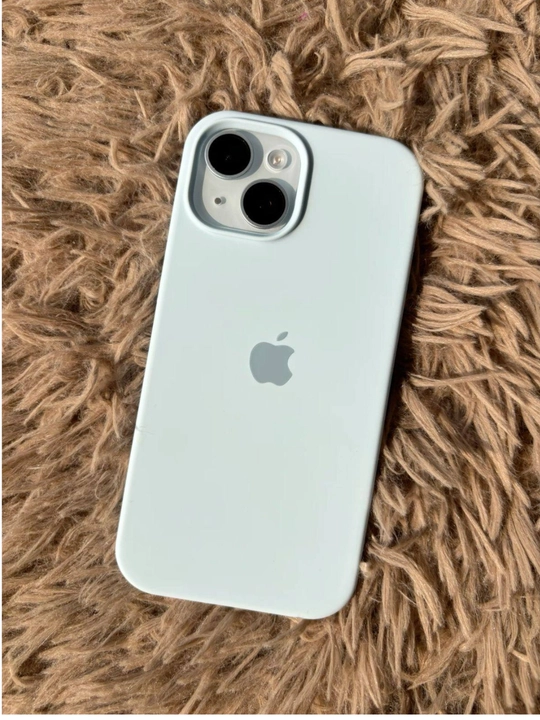 IPhone 13-17, Pro, Pro Max uchun silikon g‘ilof, chang yig‘maydi, oson tozalanadi