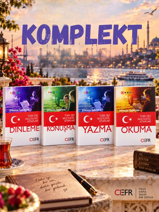 Türk Dili Multilevel — Dilnoza Sabirova, Dinleme, Konuşma, Yazma, Okuma kitoblari - 