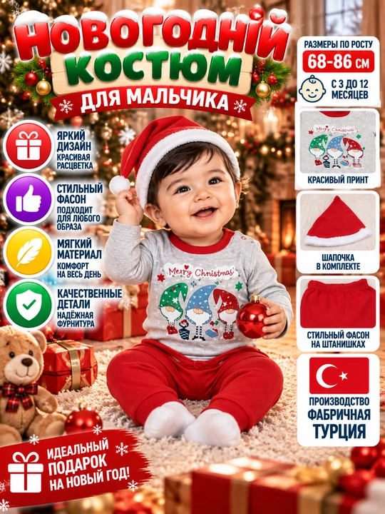 Bolalar uchun yangi yil to'plami Pabbuc