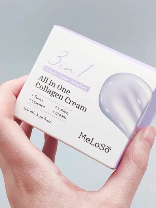 3 в 1 All in One Collagen Cream — крем для лица с коллагеном, предназначенный