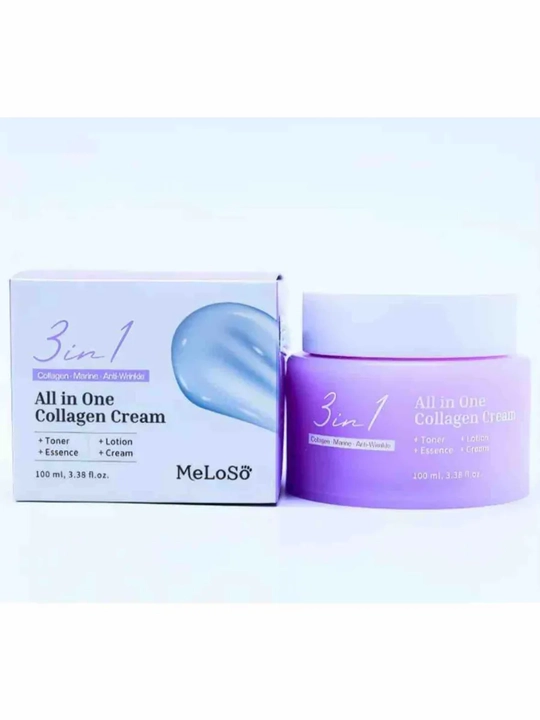 3 в 1 All in One Collagen Cream — крем для лица с коллагеном, предназначенный