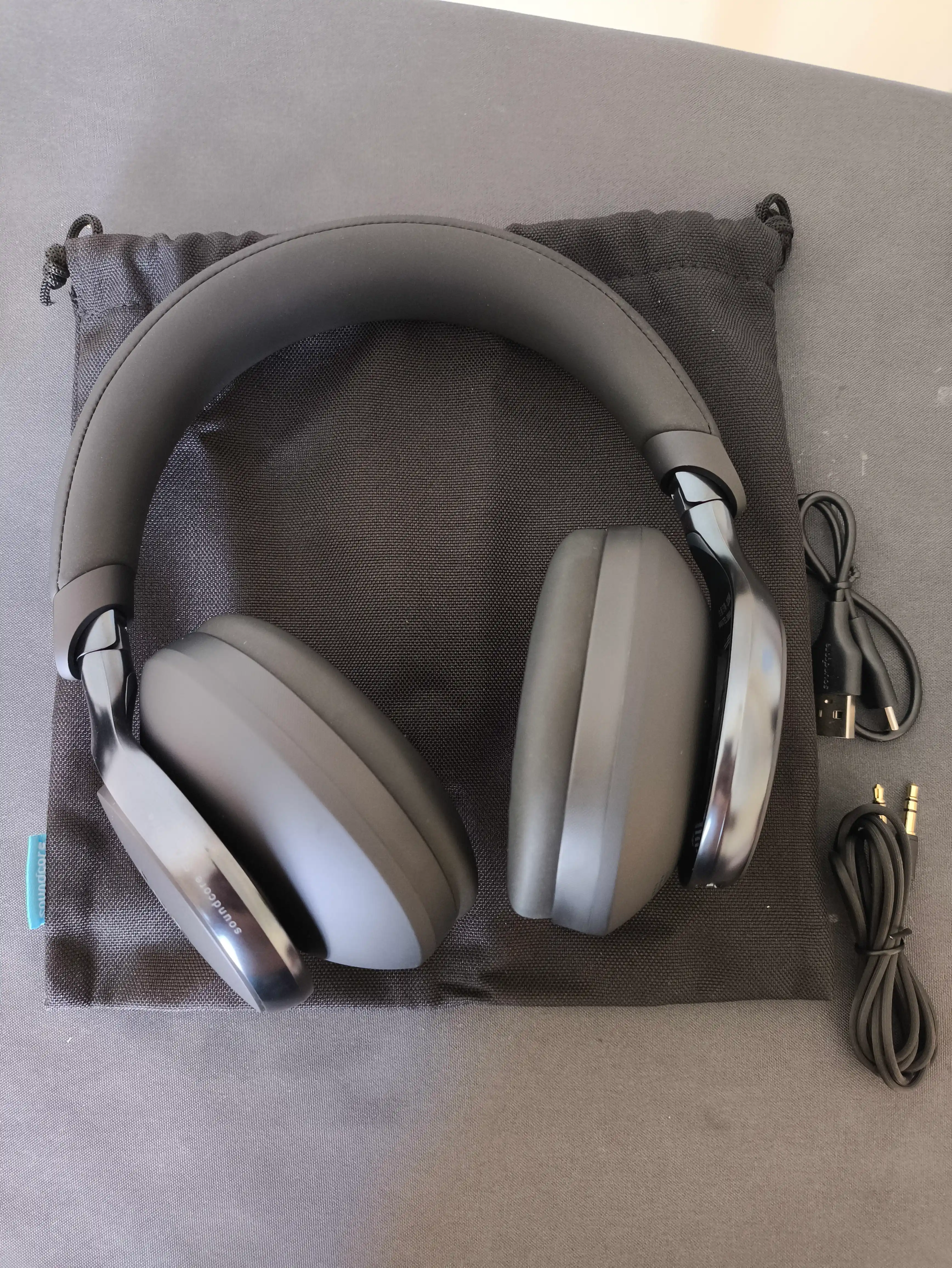 Soundcore Space One simsiz Bluetooth quloqchinlar, ANC shovqinni kamaytirish, 40 soat