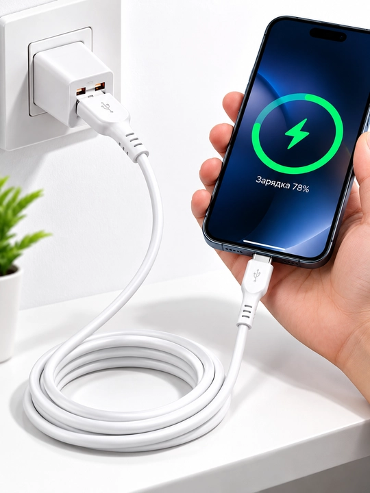 SJ-C01 USB Type-C кабель 6A, USB-A – Type-C, кабель для зарядки телефона