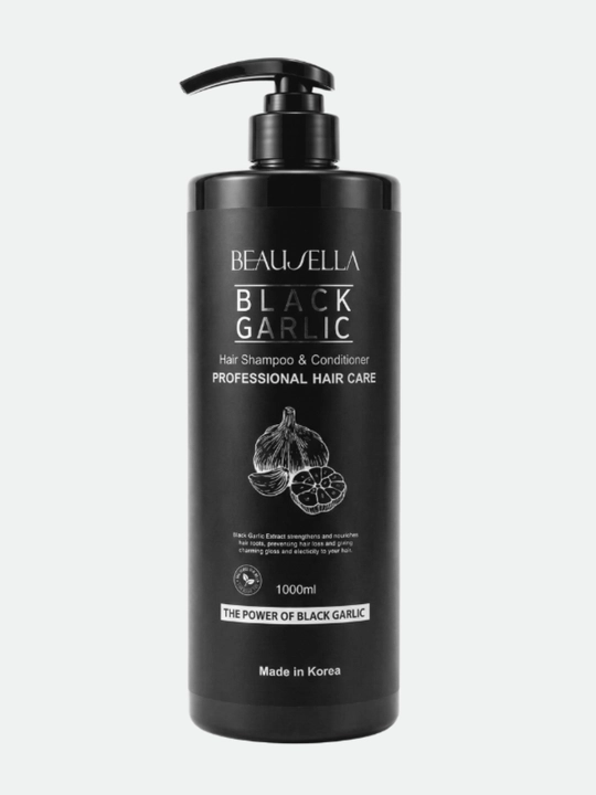 Шампунь для волос, шампуни, уход за волосами Beaujella Black Garlic