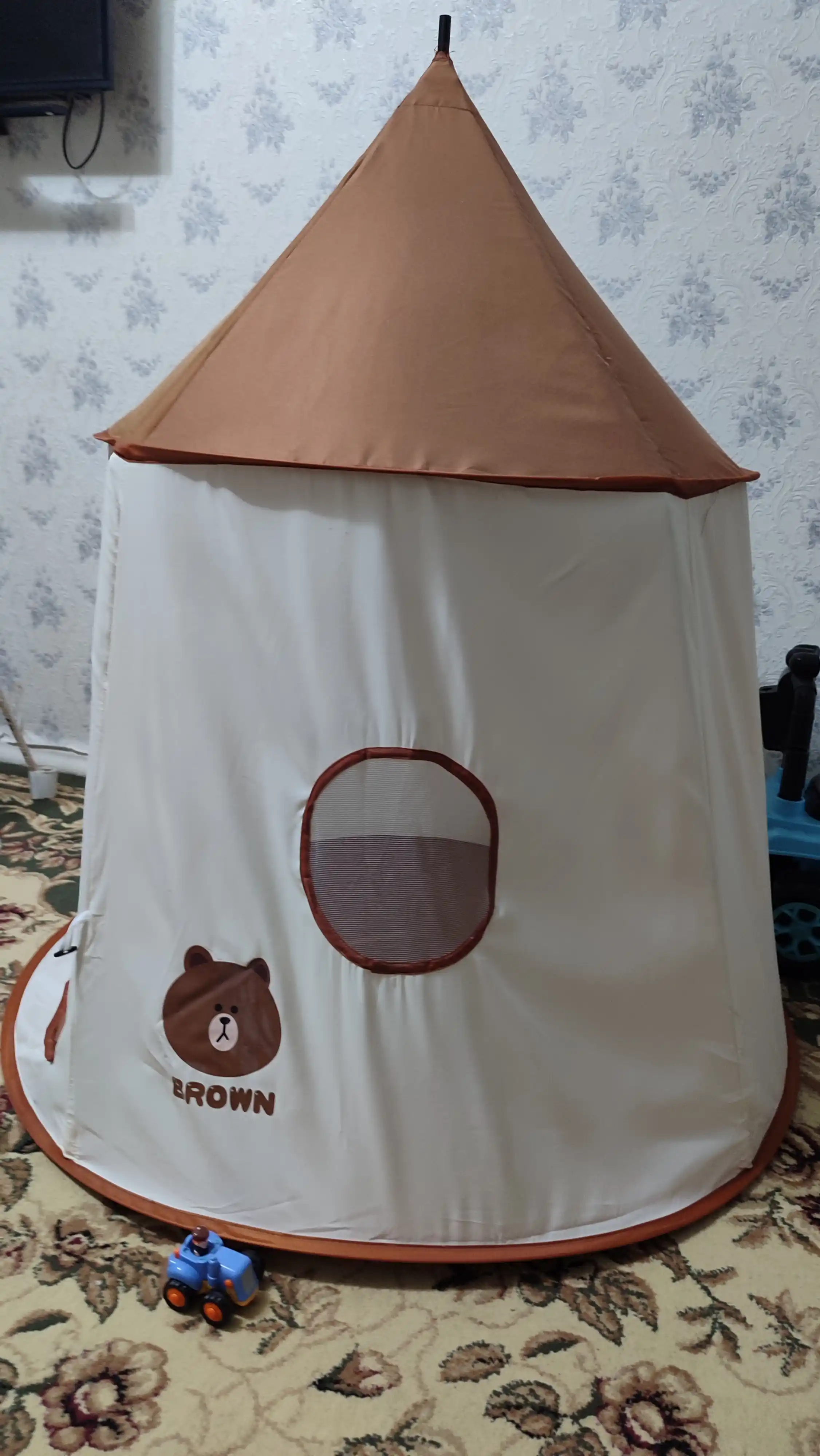 Детская игровая палатка, каркасная,  дворец складной,  домик для детей и игрушек