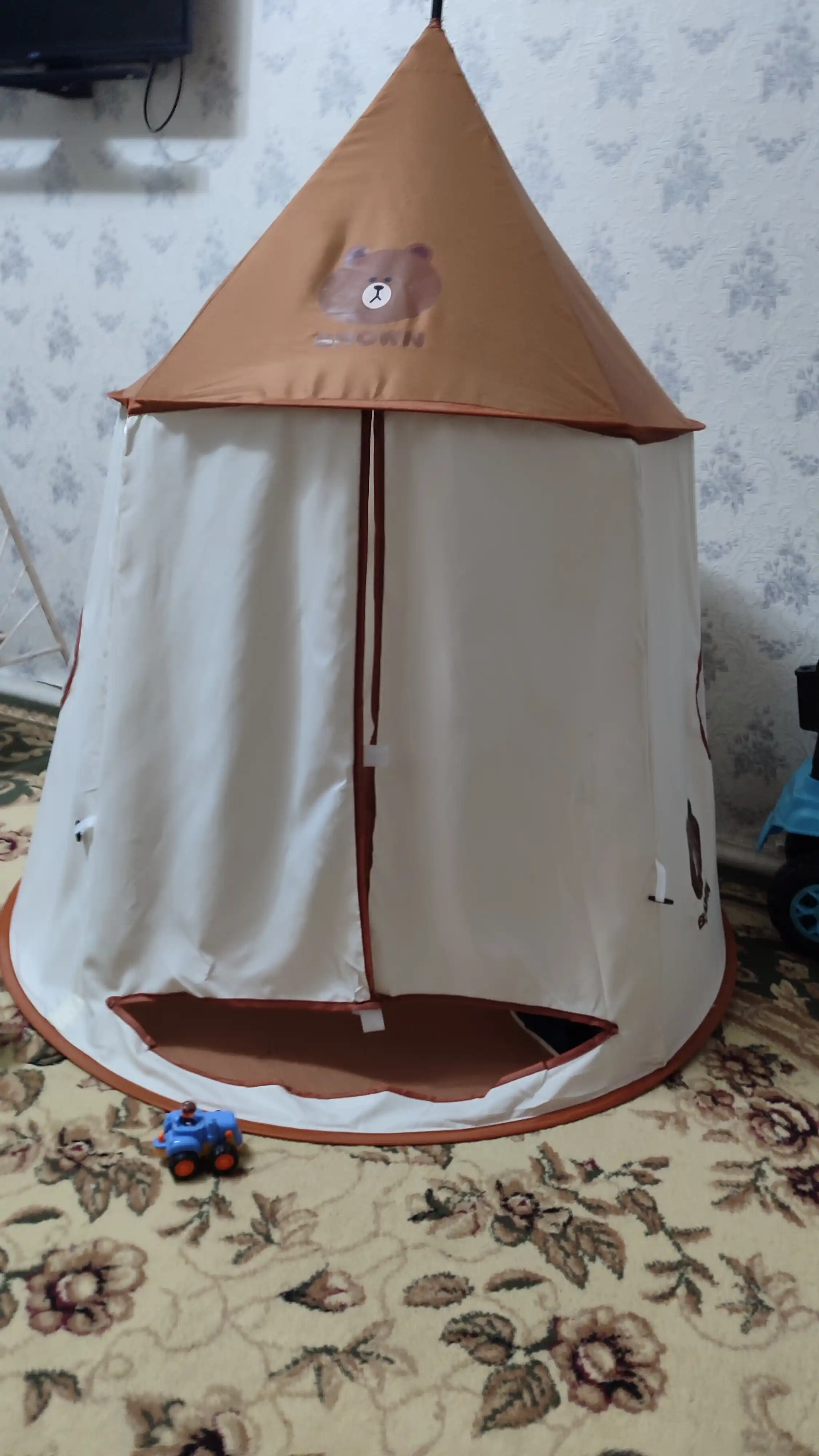 Детская игровая палатка, каркасная,  дворец складной,  домик для детей и игрушек