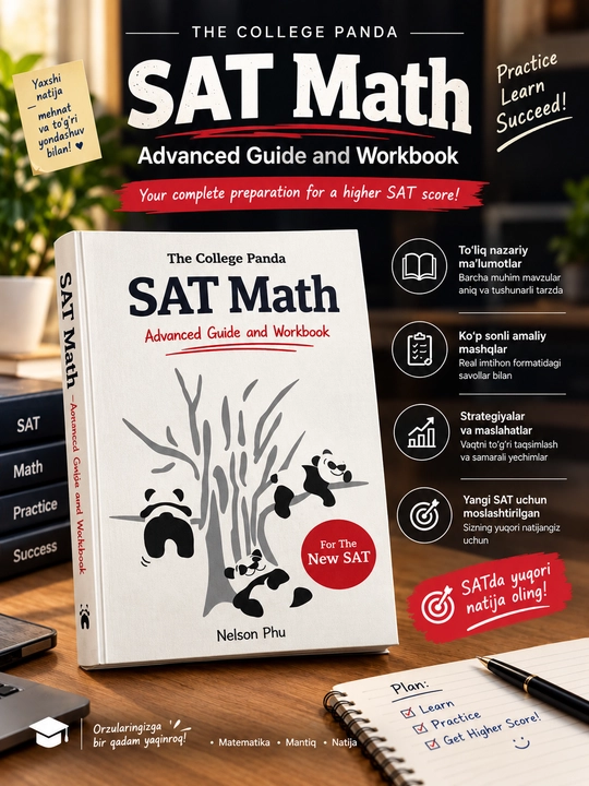 The College Panda SAT Writing, Math, SAT Reading, Grammar, Vocabulary, Cambridge IELTS - 