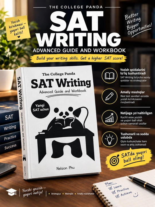 The College Panda SAT Writing, Math, SAT Reading, Grammar, Vocabulary, Cambridge IELTS - 