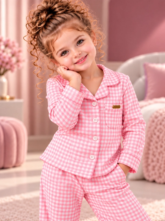 Пижама для девочек, пижама детская, детская пижама, 2–7 лет